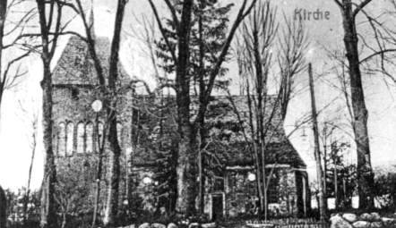 Kirche Ristow um 1920